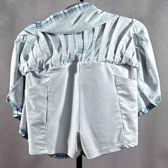 SMITH & QUINN Gwen Sport Plaid Pleated 15" Skort - Picture 10 of 12